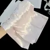 2026 Nuevo Pijama de Mujer Verano Jacquard Seda de Hielo Dibujos Animados Gato KT Cárdigan Manga Larga Pantalón Largo Conjunto de Ropa de Casa