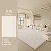 Alfombra para Sala de Estar, Lavable y Limpiable, Estilo Madera Natural Crema, Lujo Ligero, Gama Alta, Antideslizante, Felpudo para Piso de Sofá y Mesa de Café, Venta al por Mayor por Fabricante