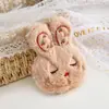 Muñeca de peluche linda muñeca conejo de cereza broche terminado diy llavero colgante accesorios para ropa accesorios para zapatos y calcetines
