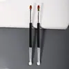 Brocha correctora de doble punta T301, mismo modelo que la del maestro, cabeza redonda de esponja, para ojeras, círculos oscuros y detalle de maquillaje de ojos, al por mayor