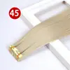 Extensiones de Cabello de Colores, Mechas, Extensiones de Cabello Lisas, Extensiones de Cabello Sin Costuras, Extensiones de Cabello de Colores para Colgar en la Oreja