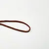 Fabricante corda de cordão de fibra de polipropileno pp quente portátil cor preto e branco cordão oco quatro crochê corda atacado corda de polipropileno