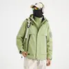 2026 nuevo estilo popular chaqueta polar tres en uno a prueba de viento e impermeable para exteriores para hombres y mujeres, adecuada para otoño e invierno, e ideal para senderismo