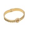 [Bingmeng] pulsera de cruz de flor de diamantes completos acero inoxidable pulsera árbol de la vida joyería transfronteriza B518