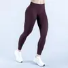 Calça de Yoga Dfyne de Cintura Alta Levanta Bumbum Três Seções Alta Elasticidade Secagem Rápida Fitness Calça Longa para Pilates Corrida Treinamento Calça Esportiva