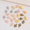 Accesorios para Joyería de Aleación Retro DIY Colgante de Tortuga Estéreo Multicolor de Doble Cara Colgante de Collar y Pendientes Popular Transfronterizo