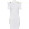 2026 Nuevo Vestido de Punto de Seda Helada de Alto Nivel Elegante Estilo Socialité con Botones Dorados Inspirado en Chanel para Mujeres Pequeñas de Oficina, Falda Bodycon