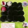 Atacado Transfronteiriço Bolas de Pelo Falso de Coelho Pompons DIY 4cm 5cm 6cm Enfeites Pendurados Festivos Roupas Sapatos Chapéus Bolsas Acessórios de Decoração