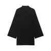 AliExpress comercio exterior otoño nueva colección: Vestido corto casual de estilo europeo y americano para mujer, holgado, con detalle de nudo