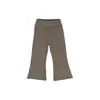 Pantalones casuales acampanados versátiles para niñas Nuomi Wanzi, estilo otoño de algodón puro, leggings de cintura alta ajustados con ligero elástico