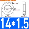 Porca Redonda com Fenda de Aço Inoxidável 304, Porca Redonda com Rosca Fina de Travamento Anti-Folga Gb812, Estoque Pronto do Fabricante