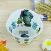 Tigela infantil de desenho animado melamina imitação cerâmica louça anti-queda anti-queimadura tigela bebê fofo modelagem tigela atacado
