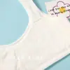 Chaleco pequeño para niña de 6-12 años algodón puro ropa interior de niña período de desarrollo estudiantes de primaria 8-12 años ropa interior de niña