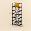 Este zapatero desmontable de varios niveles es perfecto para habitaciones de estudiantes y hogares.. Ofrece almacenamiento flexible para zapatos y botas, es fácil de montar, resistente, duradero y ahorra espacio.