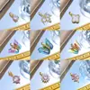 [Ouro Real Cobre] Sentido Avançado Personalizado Comércio Exterior Transfronteiriço DIY Joias Feitas à Mão Cobre Zircônio Micro Pingente Acessórios
