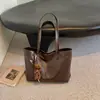 Bolsa Xiaomi Família Elegante para Deslocamento Grande Capacidade Feminina Outono 2026 Nova Bolsa de Ombro Único Tote Casual de Alto Valor