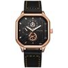 Relojes para Hombre Japoneses y Coreanos, Tecnología Negra Cuadrada, Estilo Estudiante Juvenil, Estilo Británico, Nuevo Modelo 2022, Esfera Grande