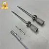 Riel de Suelo Línea Cabeza de Rábano Varilla de Cuerda Base Redonda Accesorio de Montaje con Recubrimiento en Spray Base de 10 a 8 Varilla Estándar 300MM