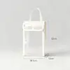 Caja de Pañuelos para Baño Montada en Pared Bolsa de Almacenamiento Colgante Transparente Caja de Almacenamiento Portátil para el Hogar