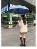 Outono/Inverno 2025 Novo Estilo Zíper nas Costas Vintage Bico Redondo Desgastado Cano Alto Emagrecedor Botas Longas Femininas Versáteis Botas de Equitação com Solado Grosso