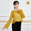 Novo Jade Hairpin Flower Series Yarn Top Clássico Clássico Étnico Rima Yoga Desempenho Fundação Terno de Treinamento para Mulheres