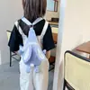 Bolsa Infantil Nueva Linda Conejo Lona Bolsa Niña Dibujos Animados Hombro Niñas Bolso Cruzado Doble Uso Mochila