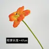 Tulipa Transfronteiriça Flor Artificial Rosto Sorridente de Boca Aberta Eva Decoração de Casa Decoração de Casamento Buquê da Noiva Flor Falsa