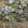 Accesorios Metálicos Irregulares para Estampado en Caliente, Decoraciones de Mezclilla, Remaches Plateados, Pedrería Metálica Plana con Dorso Caliente, Piezas para Ropa DIY