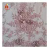 Nuevo Vestido de Novia Bordado con Láser Cheongsam Tirante Tela Bordada Mancha Flor de Disco Tridimensional Sequin de Diamante Tela Bordada