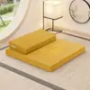 Almofada de Meditação, Tapete de Meditação, Tapete de Joelhos e Adoração Futon, Tapete de Meditação e Adoração, Tecido Dobrável Espessado para Casa, Tapete de Meditação de Fibra de Coco
