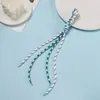 Lanyard de Poliéster Sandwich Dos Colores Colgante de Cuerda Personalizado de Moda Cuerda Trenzada Nudada de Colores DIY Lanyard de Cuerda al por Mayor