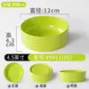 Tazón Pequeño de Melamina Vajilla Imitación Porcelana Olla Caliente Huevo al Vapor Verdura al Vapor Tazón Plano para Ensalada Fondo Plano Plástico Tazón Pequeño