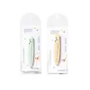 Ueno Lameila Navaja Plegable para Cejas Linda y Compacta Acero Inoxidable Anti-Rayaduras Navaja Portátil para Cejas Sy308
