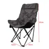Silla Lunar Premium para Acampar al Aire Libre y Picnic, Silla Portátil Acolchada para Bocetos Artísticos, Silla Plegable Acolchada para Exteriores