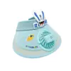Sombrero de Sol de Verano para Niños con Ala Ancha y Parte Superior Abierta Dibujos Animados Lindo para Estudiantes Hombres y Mujeres Protector Solar y Protección UV para Exteriores