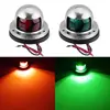 Acero Inoxidable 316 Luz de Señal LED Marina de Ahorro de Energía Luz de Navegación Roja y Verde para Yates Adecuada para Lanchas Rápidas Impermeable Luz Fuerte