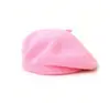 Gorra Transfronteriza Boina de Lana para Mujer Boina de Lana Tejida Retro Británica Gorra de Pintor para Adulto Gorro Cálido de Otoño e Invierno