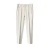 Populares Pantalones de Vestir Cropped de Moda para Hombre Estilo Coreano Primavera/Verano Nuevos, Pantalones de Traje para Hombre, Pierna Recta Pierna Ancha Ajuste Holgado