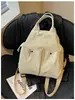 Mochila de viagem leve feminina, adequada para estudantes universitários, com design estiloso e único, nova coleção outono 2026, versátil para o uso diário
