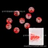3G/Pacote Contas Coloridas Transparentes de Acrílico Estouradas com Furo Vertical para Pulseira Colar Brincos Acessórios de Joia Embalagem de Sacola de Doces