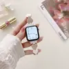 Para Apple Applewatch se relógio amor resina pintada metal fivela dobrável iwatch s8 pulseira