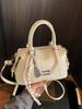 Exterior Bolso Pequeño Súper Caliente Individual para Mujer Primavera y Verano 2025 Nuevo Bolso Cruzado Versátil Casual de Alta Gama Portátil Tipo Almohada