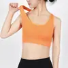 Sujetador Deportivo Transpirable Elástico a Prueba de Golpes de Verano con Bolsillos para Correr Fitness Multicolor Espalda Hermosa Desmontable Sujetador de Yoga