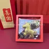 2026 Año del Caballo Oro 999 Llavero Colgante para Bolso Amuleto de la Suerte para el Año del Caballo Regalo Publicitario Tendencia