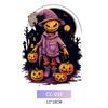Transfronterizo 2023 Nuevo Pegatina de Tatuaje de Halloween Pegatina de Cicatriz Sangrienta de Simulación Calabaza Desechable Temporal Impermeable