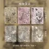 Día Hermoso Material Fragmento de Papel Serie Vintage Pegatinas Decorativas para Bricolaje 30 Hojas en 8 Diseños