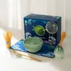 Set de Regalo Transfronterizo: Set de Matcha, Utensilios de Matcha, Batidor de Matcha para Ceremonia del Té, Cuchara para Té, Revendedor de Té para Uso Doméstico