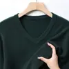 Suéter de cuello medio para hombre, tejido de otoño e invierno, suéter versátil de manga larga como base, color liso, comercio exterior transfronterizo
