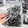 Acessórios de Arte para Unhas Strass Flat-Back Ss3 Ss4 Kit de Materiais DIY Strass para Unhas Atacado Deslumbrante