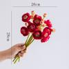 Shumen Lulian flor artificial flor de seda flor falsa buquê de flores secas pacote sala de estar entrada desktop arranjo de flores ornamentos sentimento de alto nível